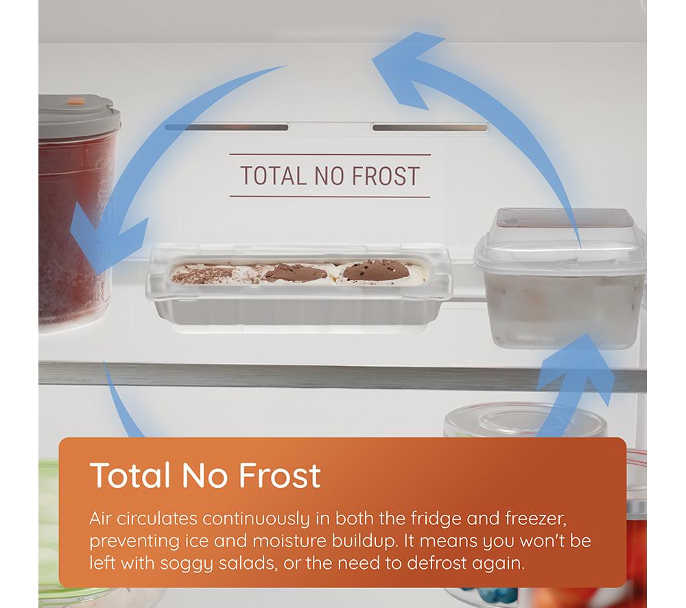 Frigorífico combi HOTPOINT Total No Frost VitalCare HPGF 6564 XK4UK - Inox oscuro