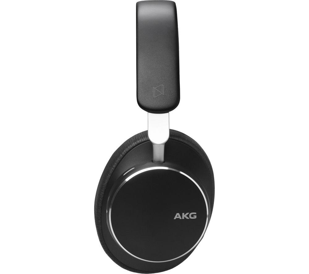 Audífonos híbridos inalámbricos Bluetooth con cancelación de ruido AKG N9 - Negro