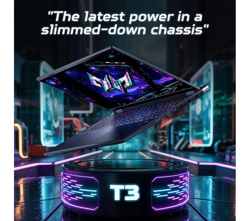 ACER Predator Helios Neo 16S AI 16" Gaming Laptop - Intel® Core™ Ultra 9, RTX 5070 Ti, 1 TB SSD