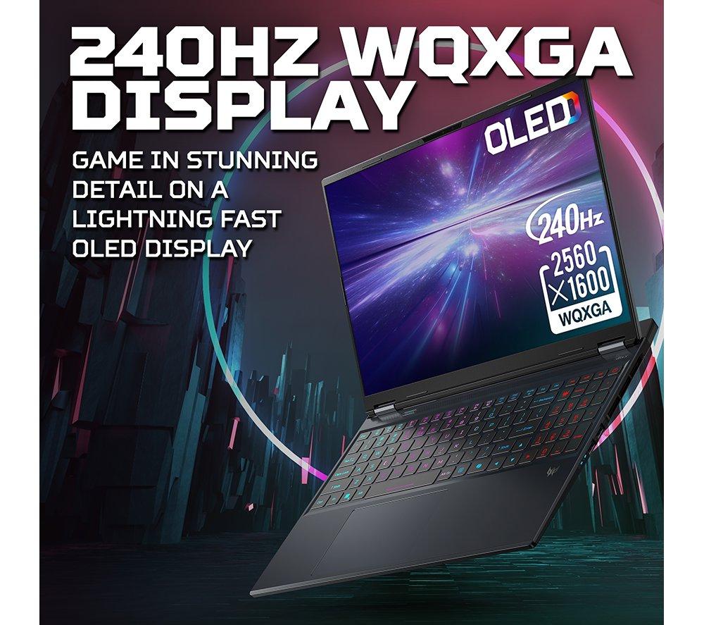 ACER Predator Helios Neo 16S AI 16" Gaming Laptop - Intel® Core™ Ultra 9, RTX 5070 Ti, 1 TB SSD