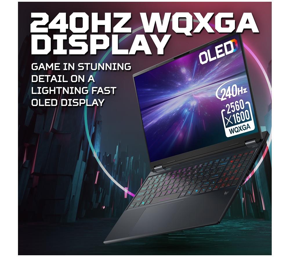 ACER Predator Helios Neo 16S AI 16" Gaming Laptop - Intel® Core™ Ultra 9, RTX 5070 Ti, 1 TB SSD