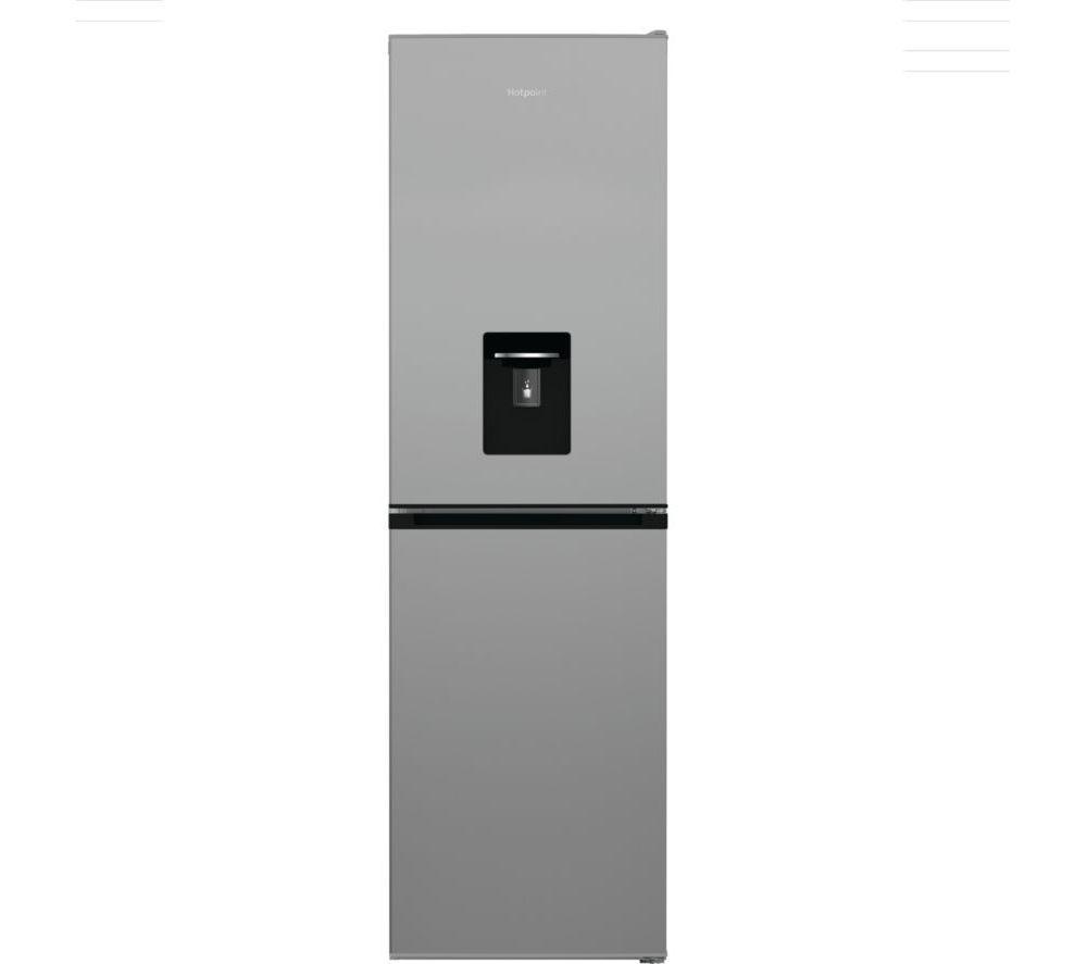 HOTPOINT No Frost HPKH 1261W S4UK 50/50 Fridge Freezer - Silver