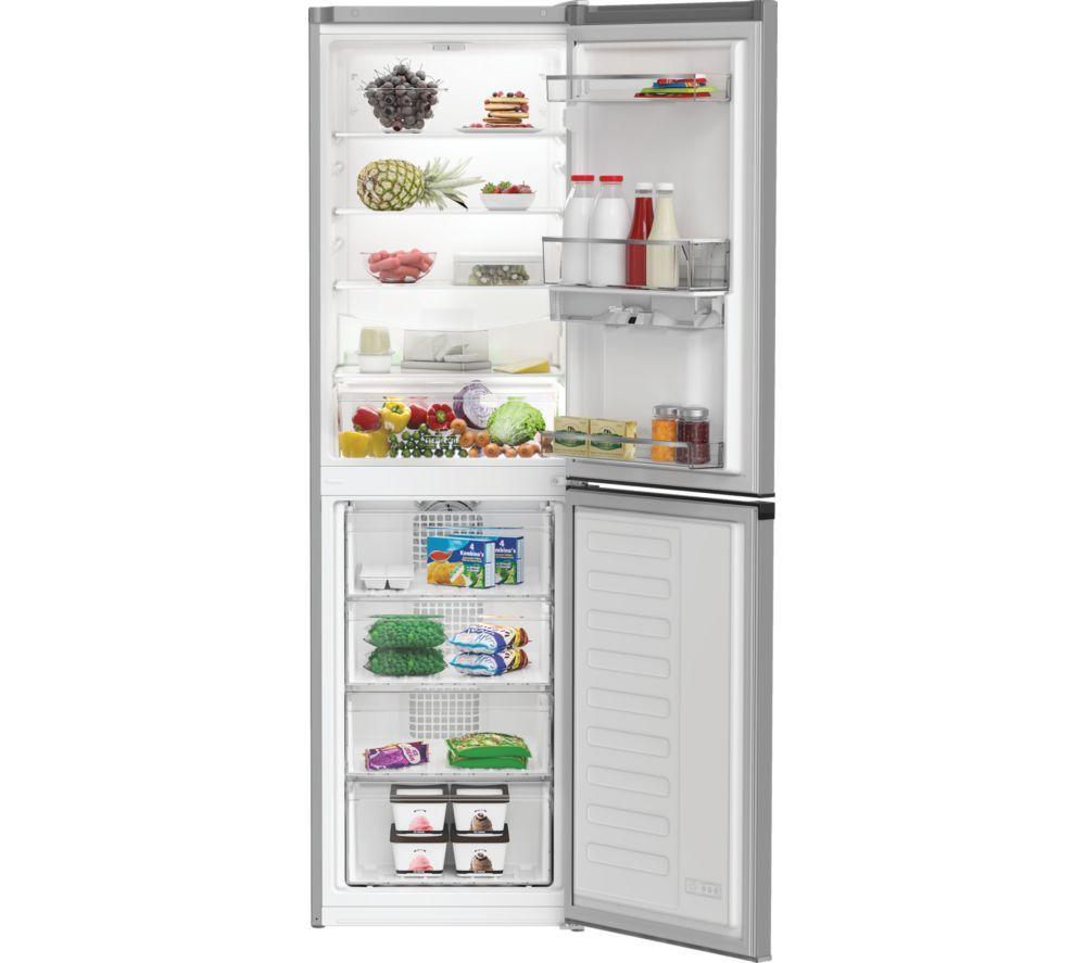 HOTPOINT No Frost HPKH 1261W S4UK 50/50 Fridge Freezer - Silver