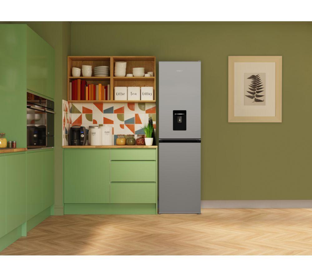 HOTPOINT No Frost HPKH 1261W S4UK 50/50 Fridge Freezer - Silver