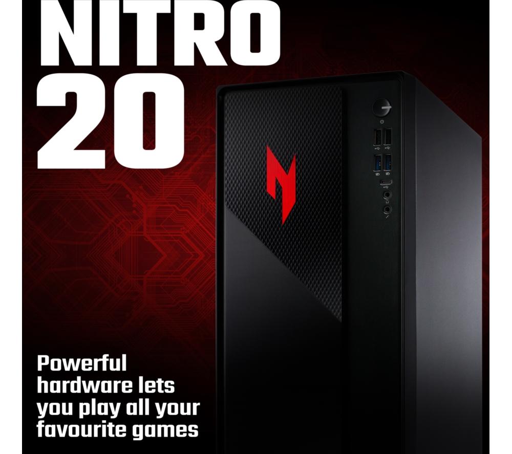 ACER Nitro N20-100 Gaming PC - Intel® Core™ i5, RTX 5060, 1 TB SSD