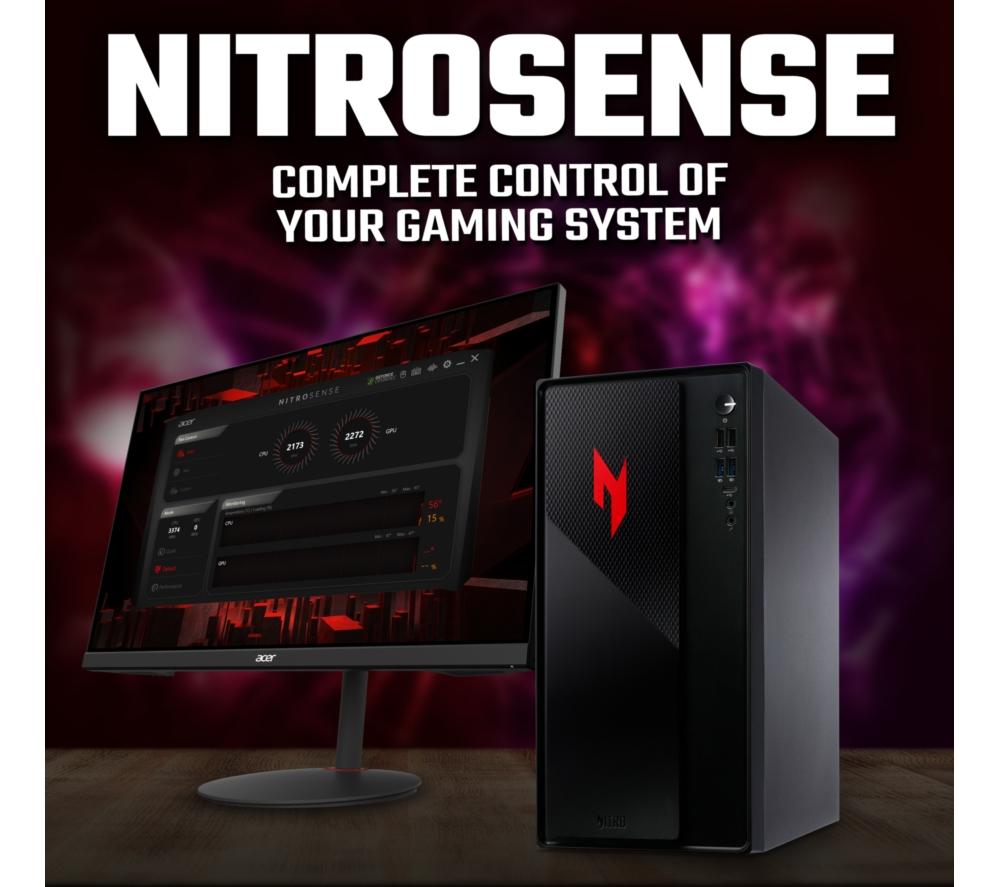 ACER Nitro N20-100 Gaming PC - Intel® Core™ i5, RTX 5060, 1 TB SSD
