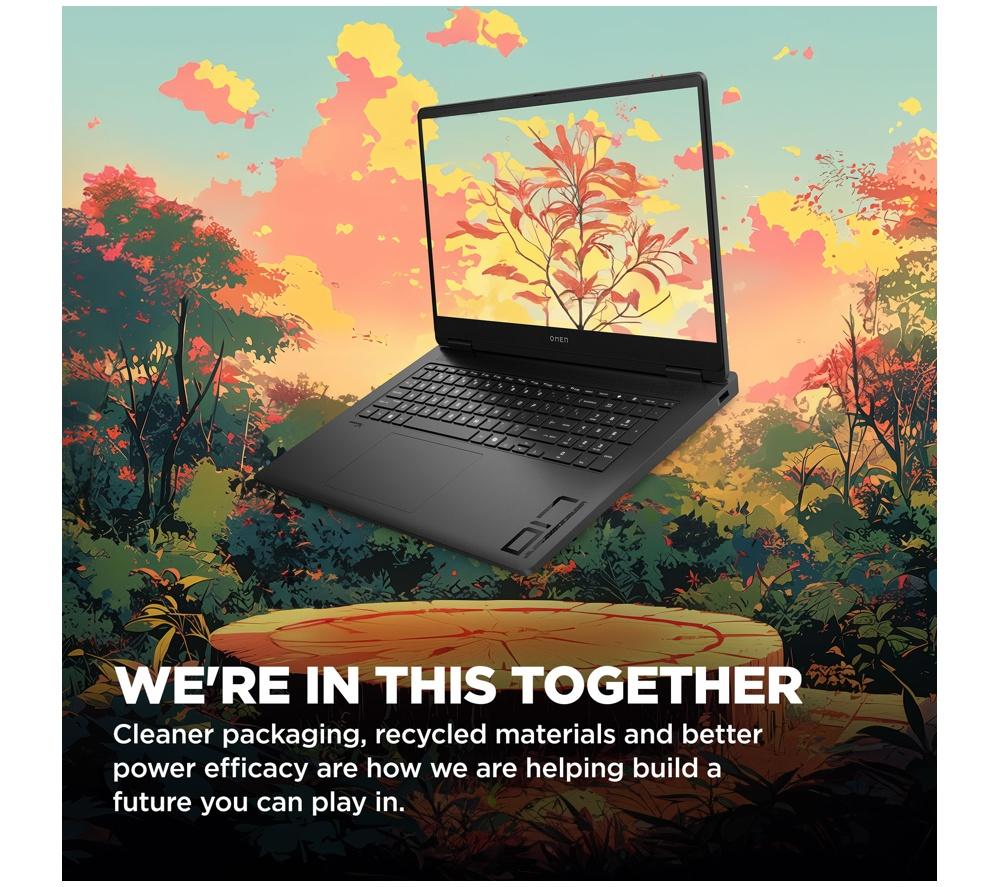 HP OMEN 17-db1505na 17.3" Gaming Laptop - AMD Ryzen AI 7, RTX 5060, 1 TB SSD
