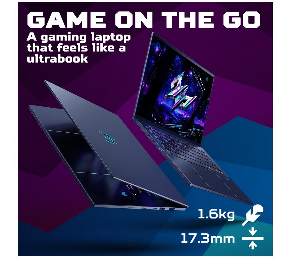 ACER Predator Triton 14 AI 14,5" Gaming Laptop - Intel® Core™ Ultra 9, RTX 5070, 2 TB SSD