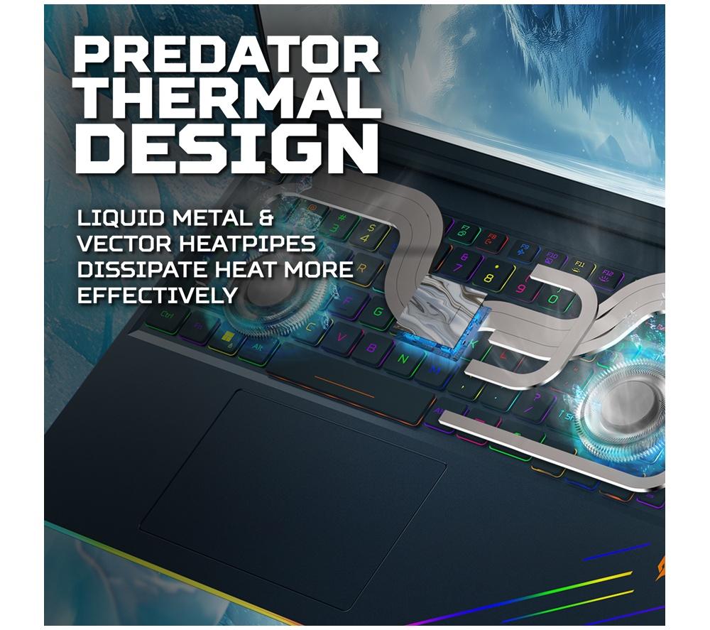 ACER Predator Helios 16 AI 16" Gaming Laptop - Intel® Core™ Ultra 9, RTX 5090, 1 TB SSD