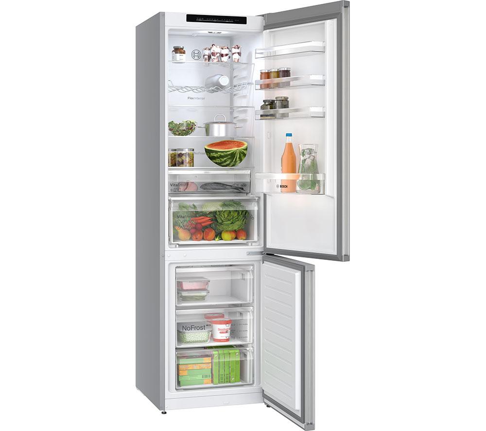 BOSCH Serie 4 KGN392LAGG Frigorífico Combi 70/30 - Acero Inoxidable