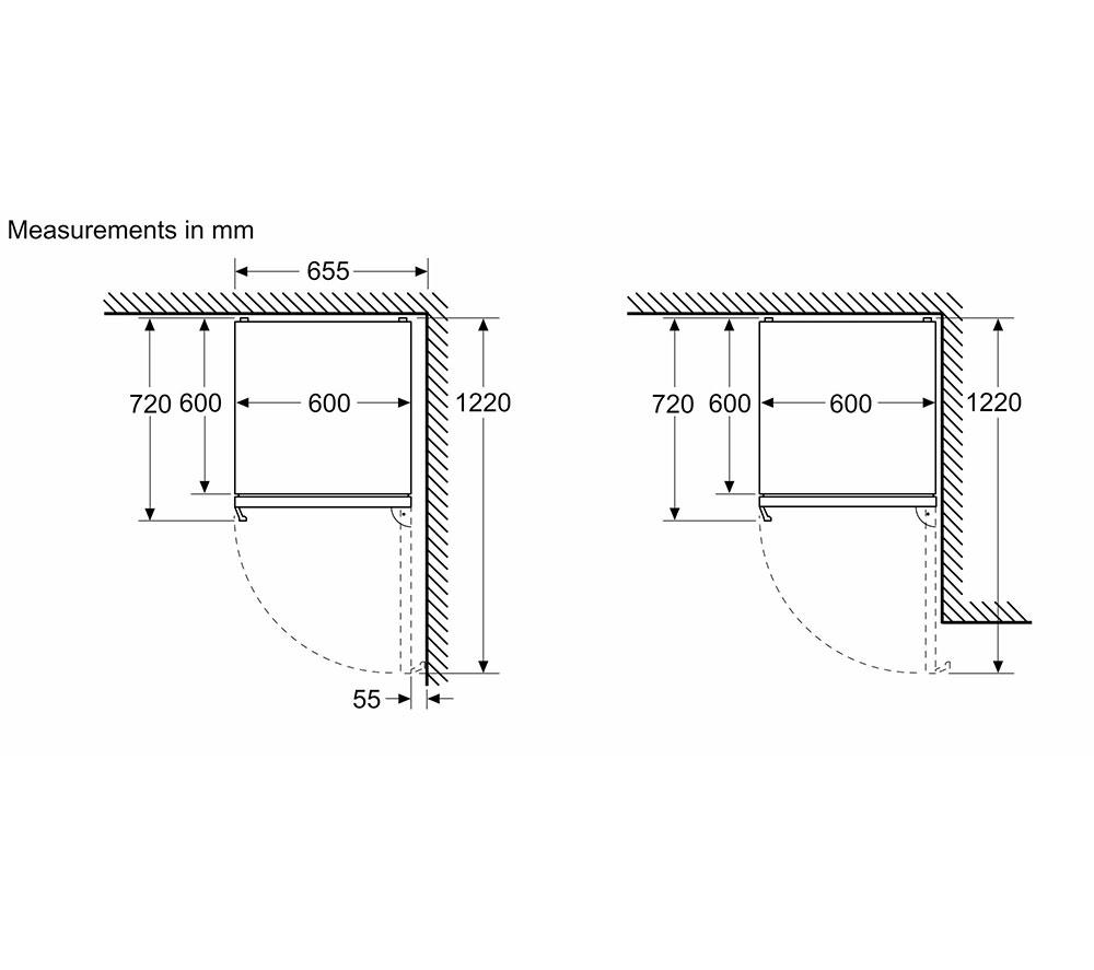 BOSCH Serie 4 KGN392LAGG Frigorífico Combi 70/30 - Acero Inoxidable