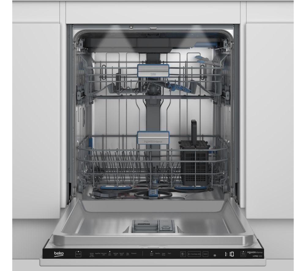 Lavavajillas totalmente integrable de tamaño completo BEKO Pro BDIN38550PF