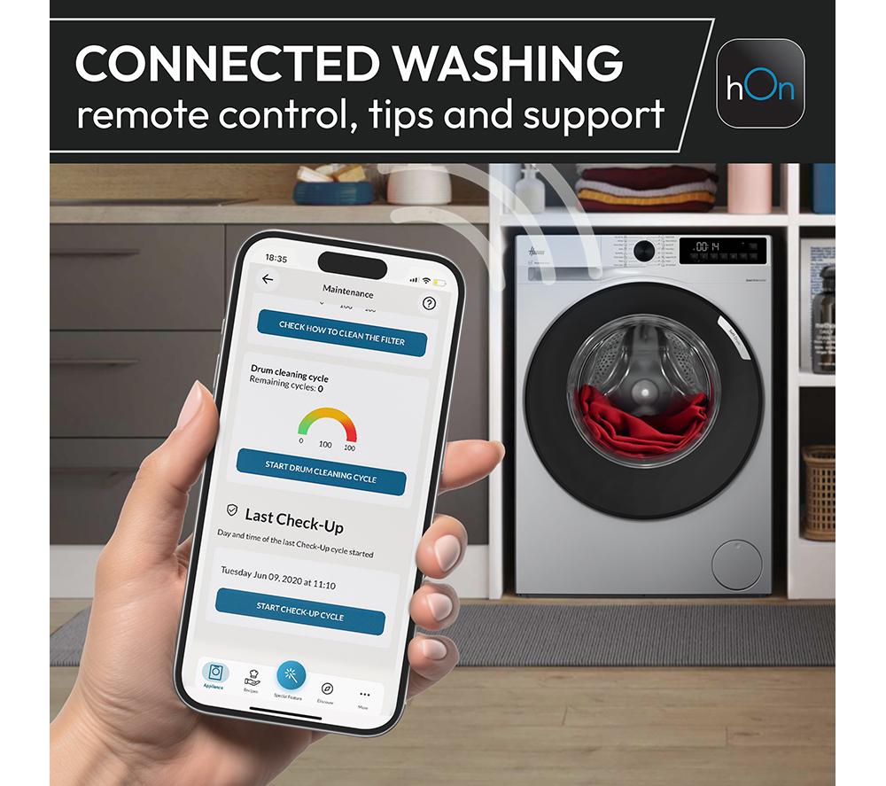 HOOVER H-Dry 350 HRE H10N2TE-80 WiFi-enabled 10 kg Heat Pump Tumble Dryer - White
