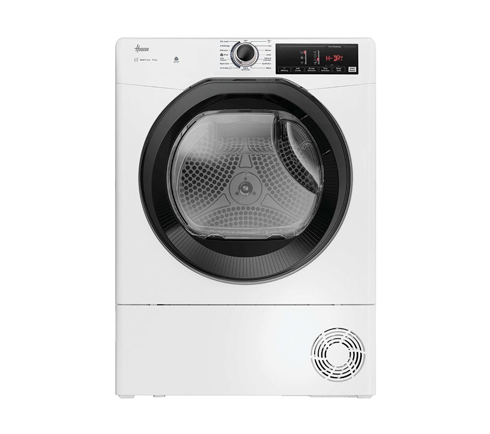 HOOVER H-Dry 350 HRE H10N2TE-80 WiFi-enabled 10 kg Heat Pump Tumble Dryer - White