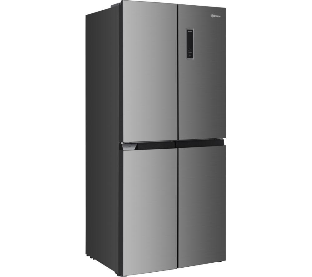Frigorífico Combi Americano INDESIT Push&Go INGF 6421 XP4UK - Plata