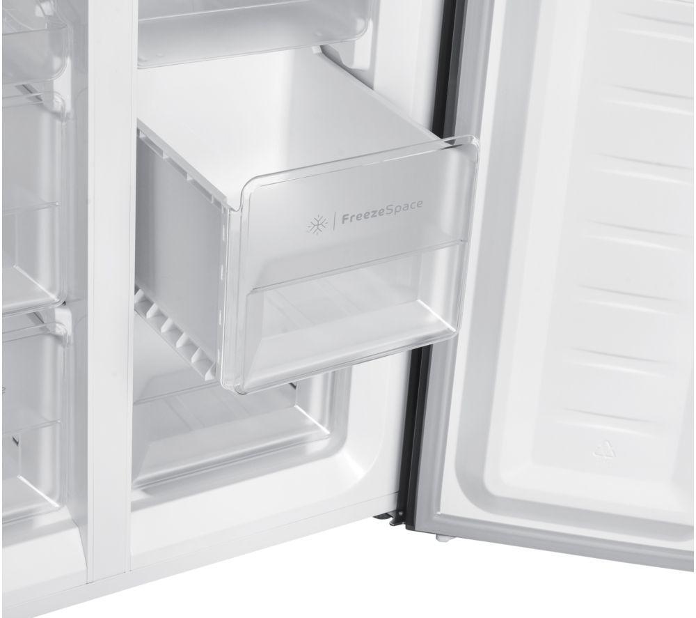 Frigorífico Combi Americano INDESIT Push&Go INGF 6421 XP4UK - Plata