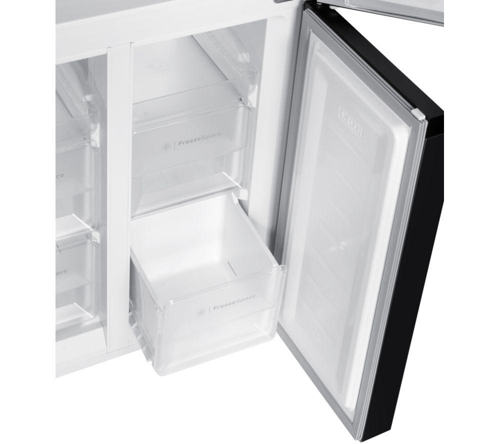 Frigorífico Combi Americano INDESIT Push&Go INGF 6421 XP4UK - Plata