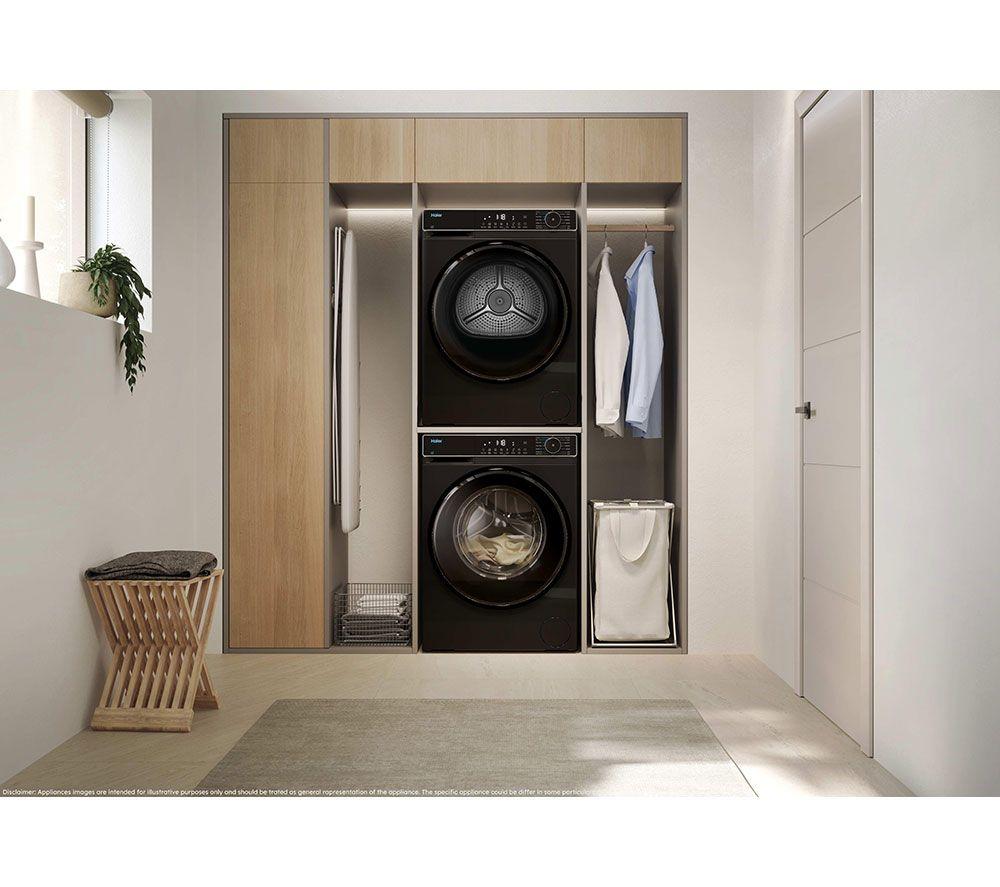 HAIER X Series 5 HD100-D357BU1-UK WiFi-enabled 10 kg Heat Pump Tumble Dryer - Black