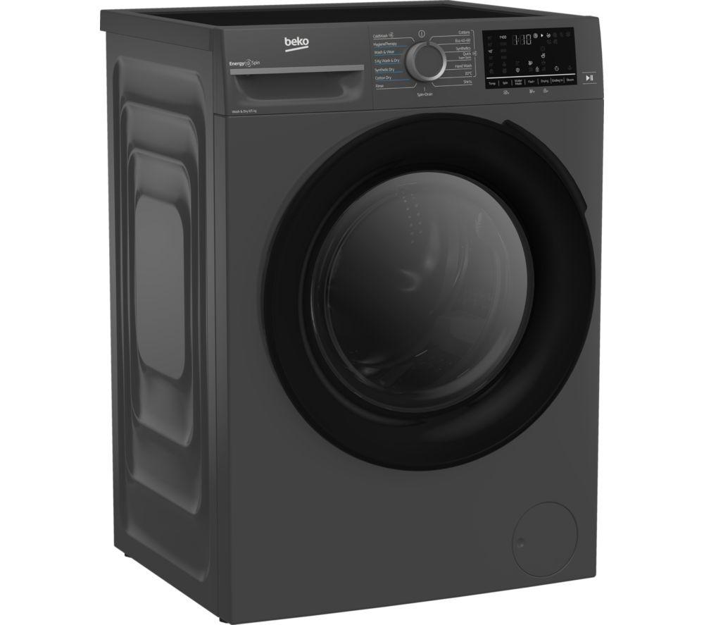 BEKO Pro EnergySpin BM3DT68342A Lavadora secadora de 8 kg - Antracita
