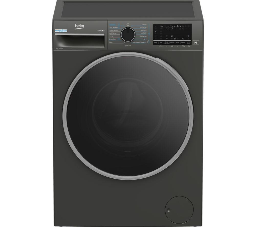 BEKO Pro EnergySpin B5W5941BDG 9 kg 1400 Spin Washing Machine – Graphite