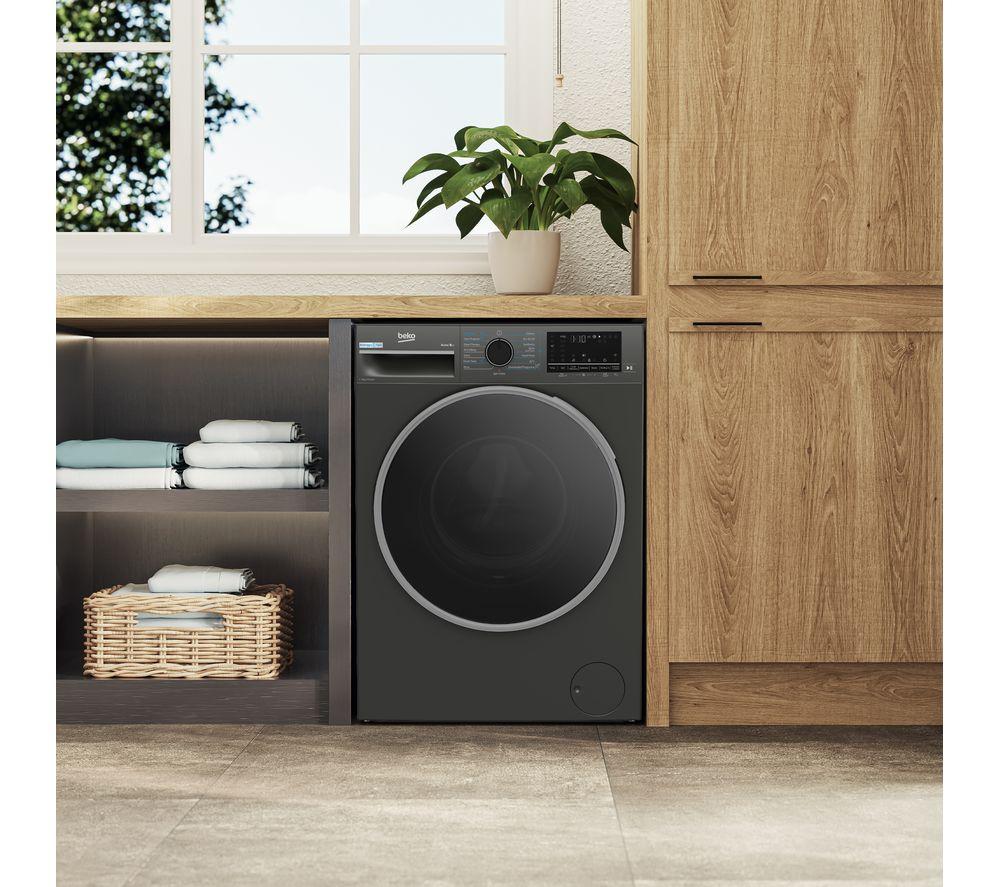 Lavadora BEKO Pro EnergySpin B5W5941BDG de 9 kg y 1400 rpm – Grafito