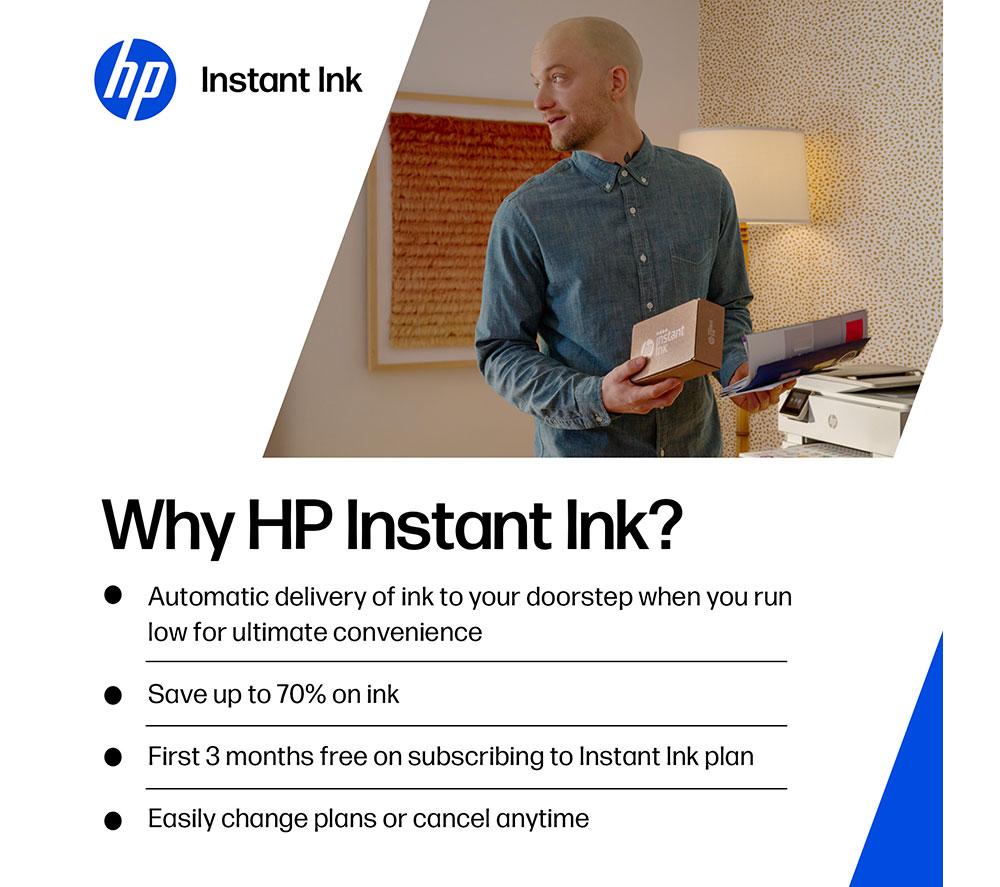HP DeskJet 4322 All-in-One Wireless Inkjet Printer | Scan & Copy | 5 Months Free Instant Ink