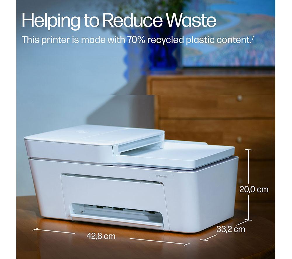 Impresora de inyección de tinta inalámbrica todo en uno HP DeskJet 4322 | Escaneo y copia | 5 meses de Instant Ink gratis
