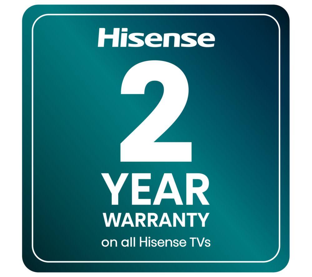 Televisor inteligente Hisense E7Q 50" QLED 4K con IA y Freely - 50E7QTUK