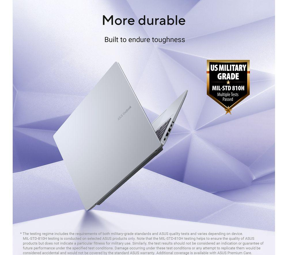 ASUS Vivobook 16 X1607QA 16" Laptop, Copilot+ PC - Snapdragon X, 512 GB SSD, Quiet Blue