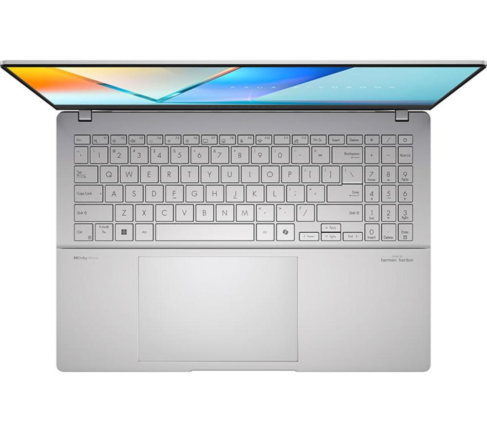 ASUS Vivobook S15 OLED 15.6" Laptop, Copilot+ PC - AMD Ryzen AI 9, 1 TB SSD, Cool Silver