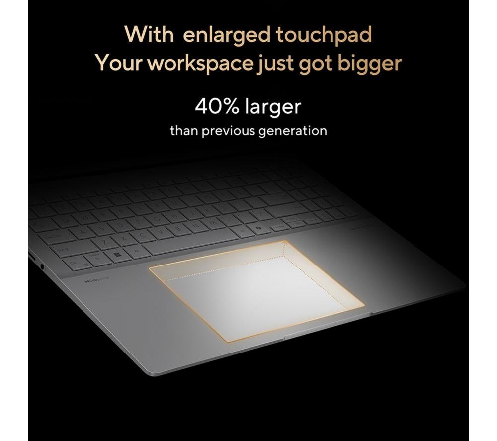 ASUS Vivobook S15 OLED 15.6" Laptop, Copilot+ PC - AMD Ryzen AI 9, 1 TB SSD, Cool Silver
