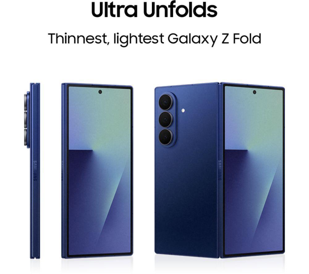 SAMSUNG Galaxy Z Fold7 – 256 GB, Blue Shadow
