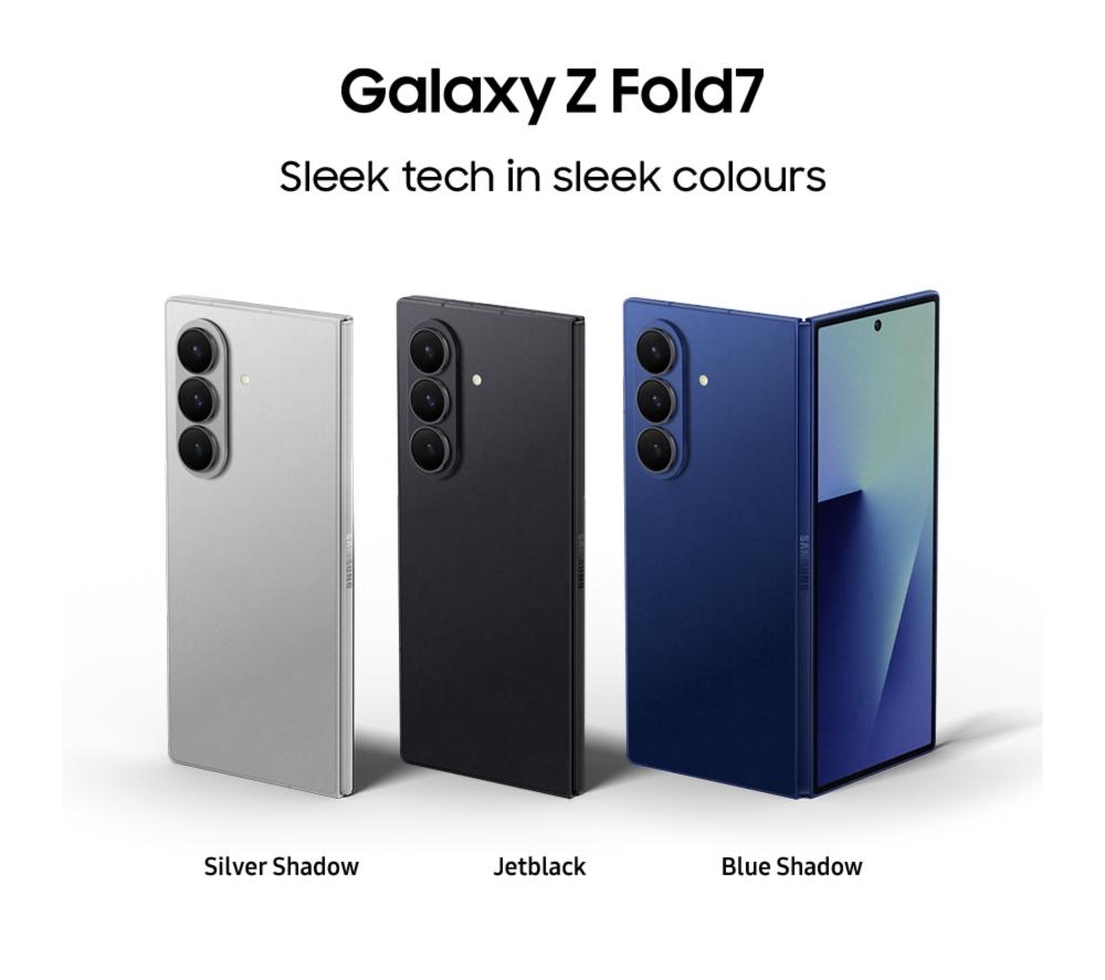 SAMSUNG Galaxy Z Fold7 - 256 GB, Jet Black