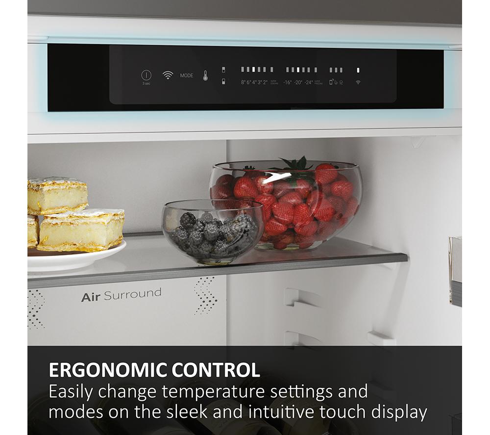 Frigorífico congelador integrado inteligente Haier HBQW5518DK 70/30 - Bisagra deslizante