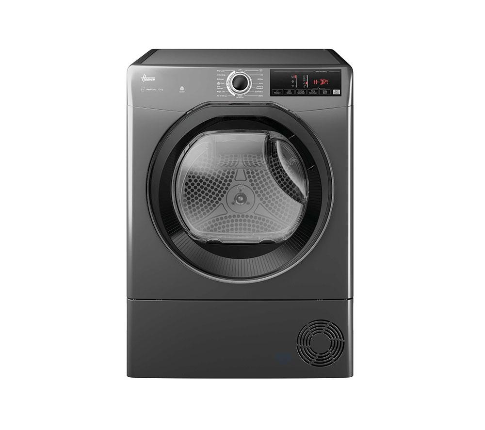 HOOVER H-Dry 350 HRE H10N2TBER-80 WiFi-enabled 10 kg Heat Pump Tumble Dryer - Graphite