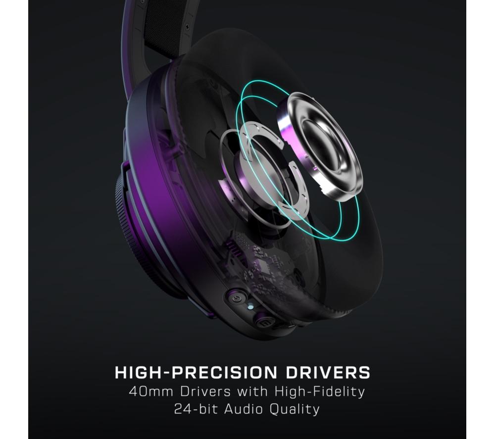 TURTLE BEACH Turtle Beach Atlas Air Kabelloses PC-Gaming-Headset - Schwarz