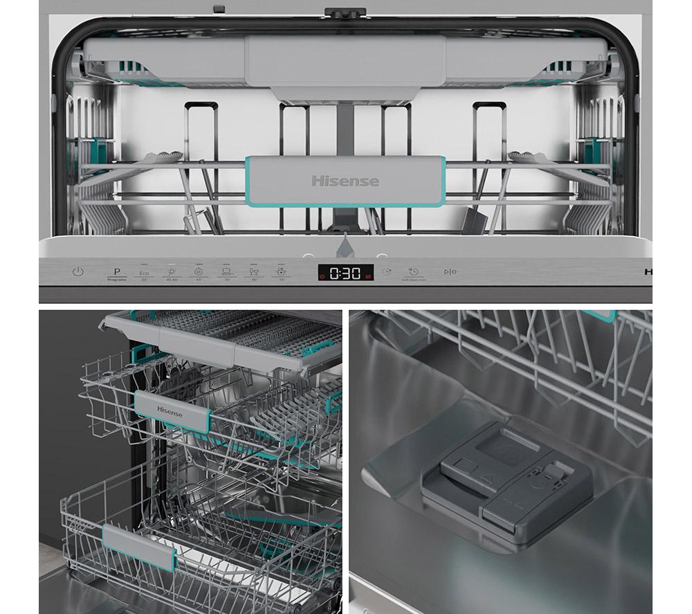 Lavavajillas totalmente integrado de tamaño completo HISENSE HV16CUK