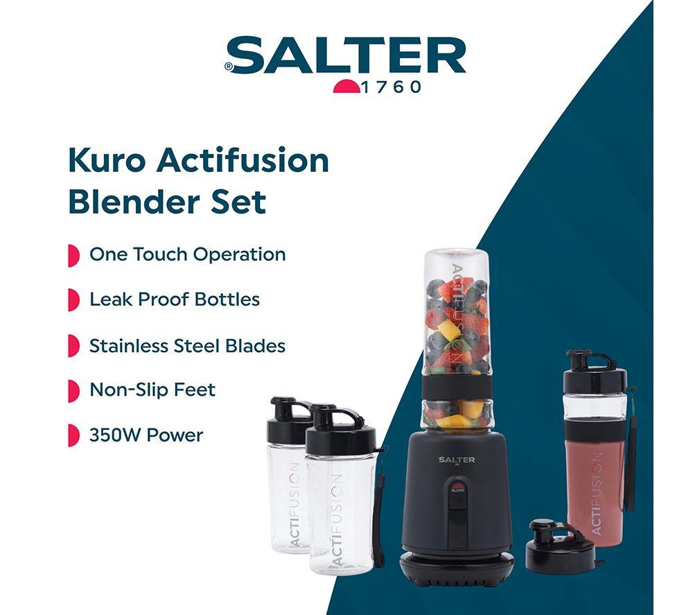 SALTER Kuro Actifusion Blender Set - Black
