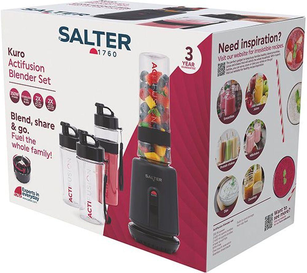 SALTER Kuro Actifusion Blender Set - Black