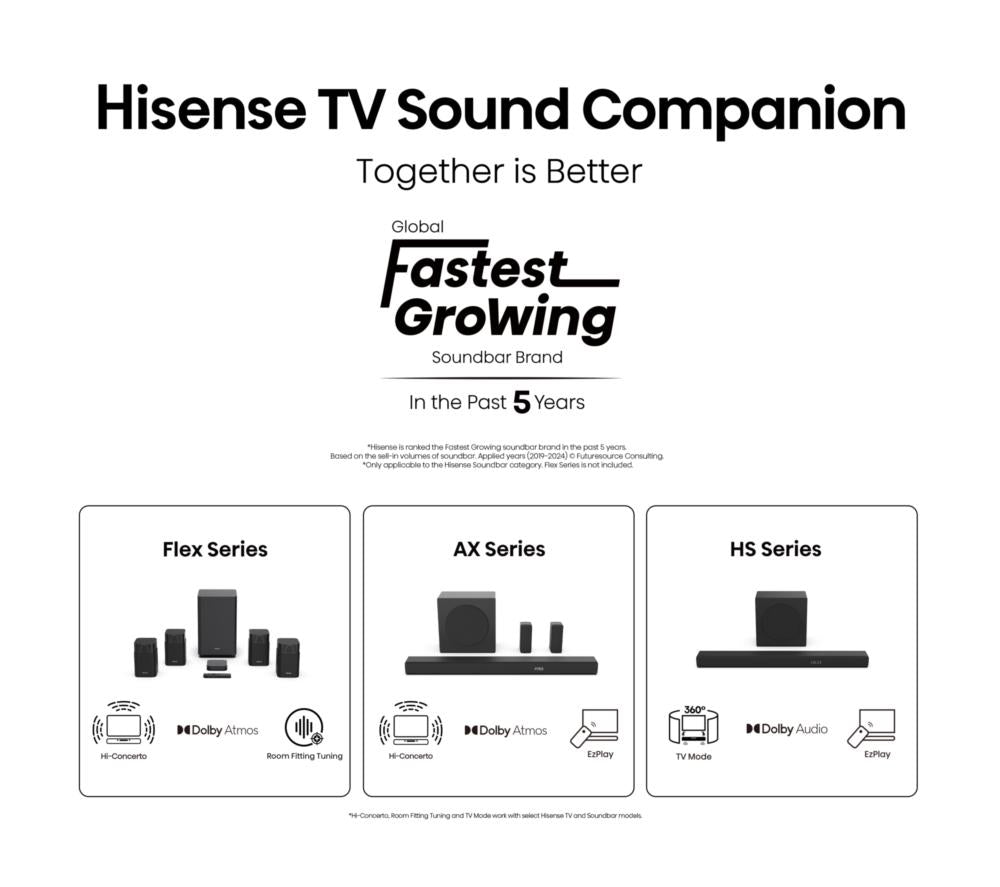 HISENSE E7Q PRO 50" QLED 4K HDR Smart TV with Freely - 50E7QTUK PRO
