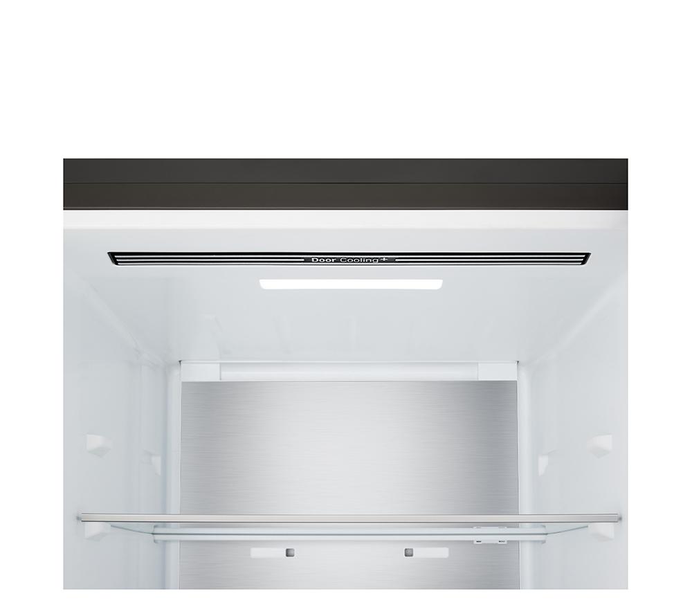 Frigorífico combi LG Fit & Max GBBS524CEV 60/40 - Acero negro Essence