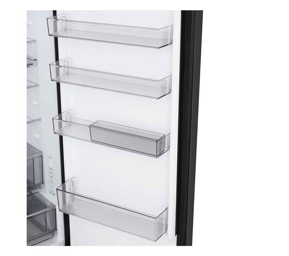 Frigorífico combi LG Fit & Max GBBS524CEV 60/40 - Acero negro Essence