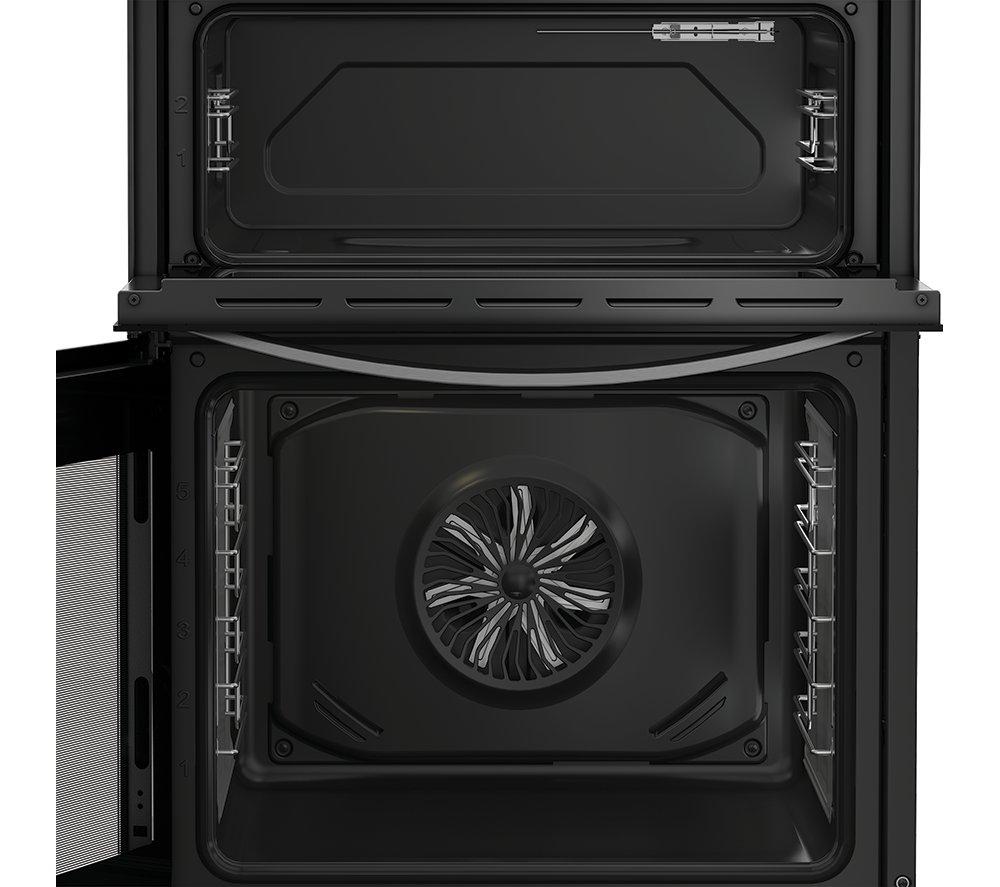 Cocina eléctrica vitrocerámica INDESIT IDE6VDCS1 de 60 cm - Plata