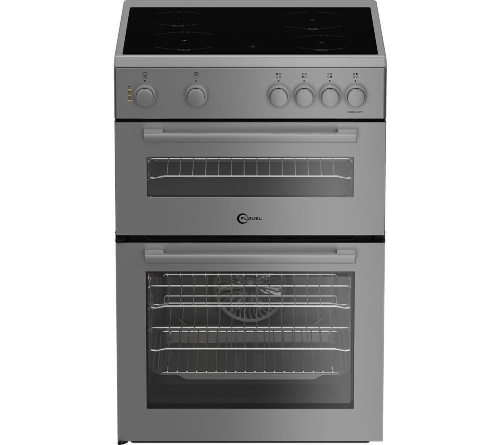 FLAVEL MF60CTS 60 cm Electric Ceramic Cooker - Silver