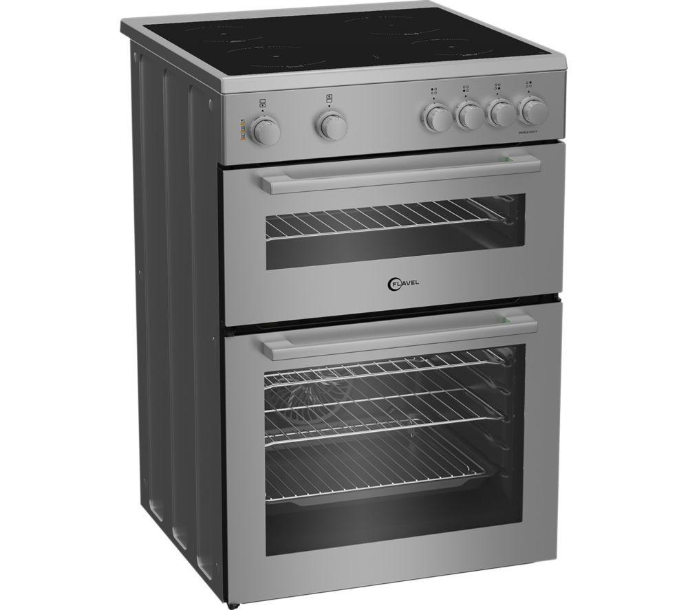 Cocina eléctrica de cerámica FLAVEL MF60CTS de 60 cm - Plata