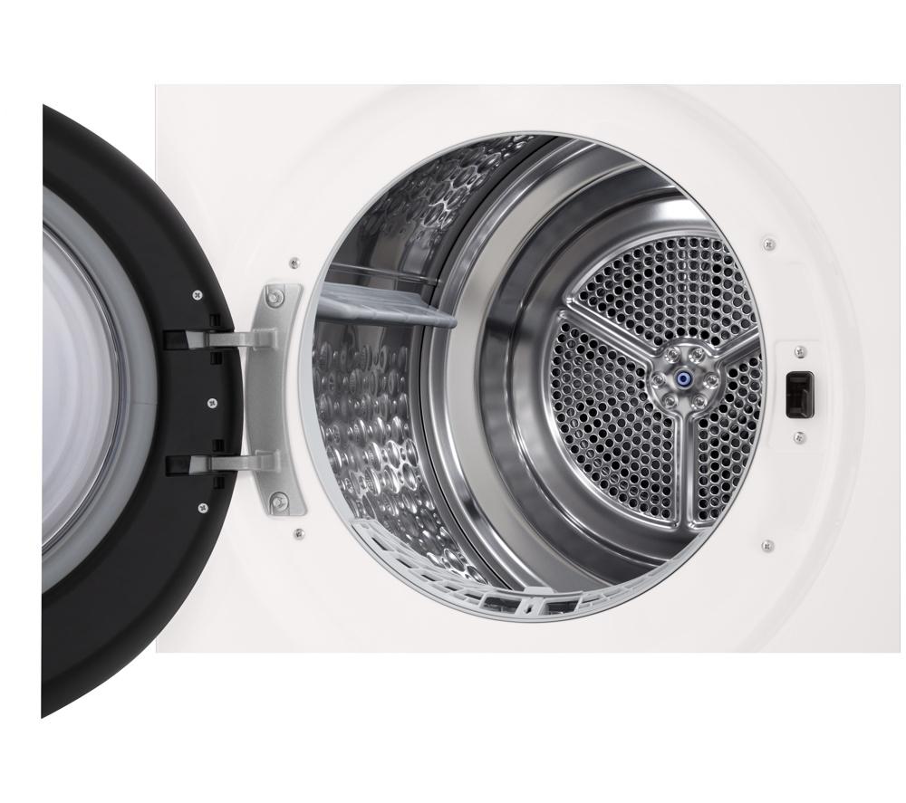 LG Series 7 AI Dry RHX7010TWB 10 kg Heat Pump Tumble Dryer - White