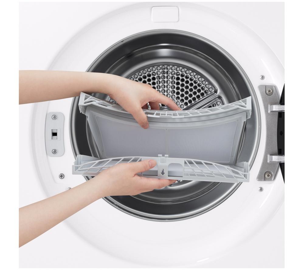LG Series 7 AI Dry RHX7010TWB 10 kg Heat Pump Tumble Dryer - White