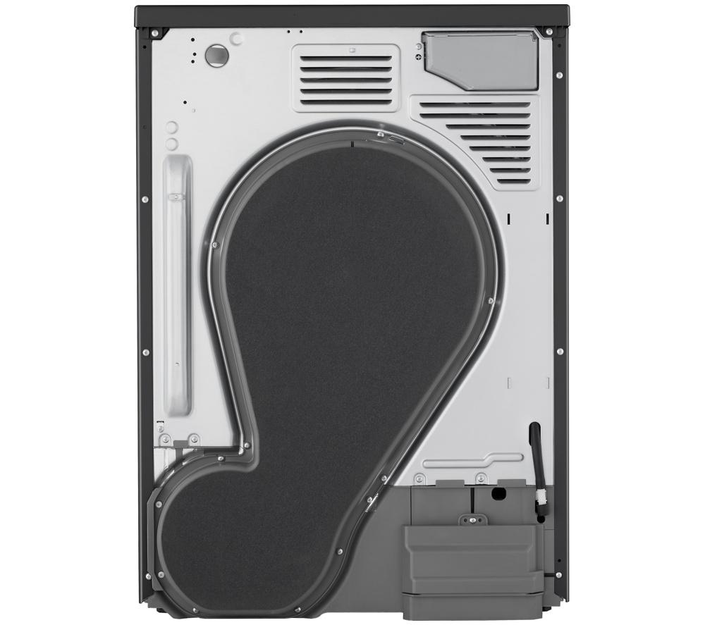 LG Series 7 AI Dry RHX7009TBB 9 kg Heat Pump Tumble Dryer - Matte Black
