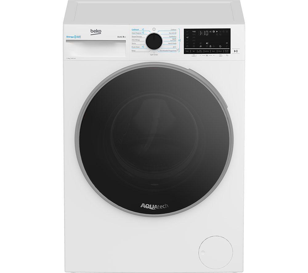 BEKO PRO B5W5941BDW EnergySpin Autodose WiFi-enabled 9 kg 1400 Spin Washing Machine – White