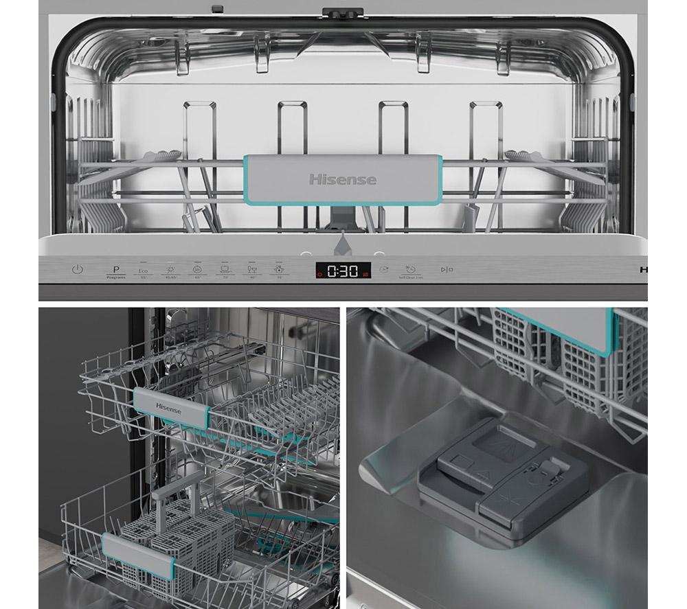 Lavavajillas totalmente integrado HISENSE HV642C65UK de tamaño estándar
